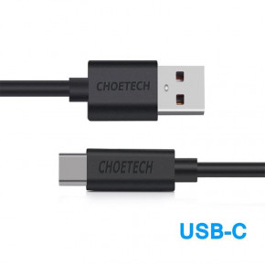  Choetech USB - USB Type-C (M/M) 1  Black (AC0002) 4