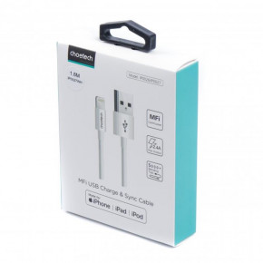  Choetech USB - Lightning 1.8   (IP0027-WH) 4