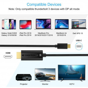  Choetech Type-C - HDMI 3   (XCH-0030) 5