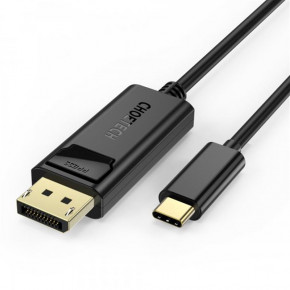  Choetech DisplayPort - USB Type-C 1.8  Black (XCP-1801BK)