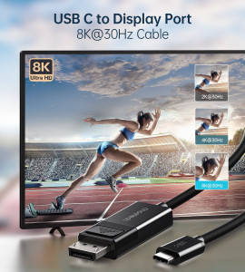  Choetech USB Type-C - DisplayPort 1.8   (XCP-1803) 5