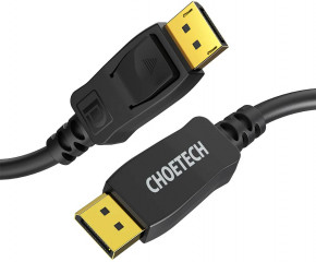  DisplayPort M/M 2.0  V1.4, 8K 60Hz PVC Choetech (XDD01) 3