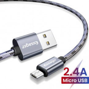   Essager Tiger USB - micro USB 2.4 A 2  - (E1108-2)