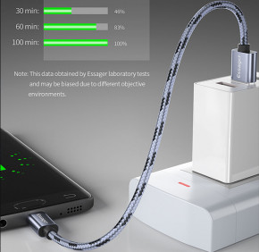   Essager Tiger USB - micro USB 2.4 A 2  - (E1108-2) 5