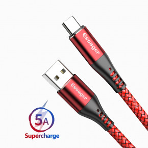   Super Quick Charge ESSAGER 5A Type-C 1.8