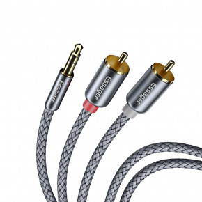  ESSAGER jack 3.5 2RCA (-) 3