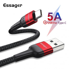   Essager Super Quick Charge 5A USB - USB Type- 1   (E1130)