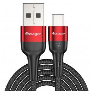   Essager Super Quick Charge 5A USB - USB Type- 1   (E1130) 6