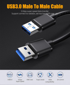   Essager USB 3.0 AM - AM 2   (E1136) 6