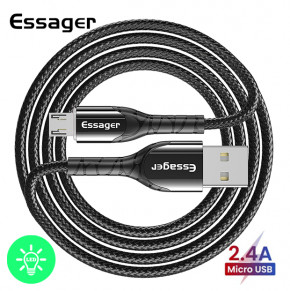     Essager Zinc USB - micro USB 2.4 A 1   (E1159)