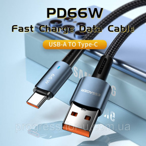   Essager Sunset USB - USB Type-C 6 A PD 66 W 1   (E1208) 3