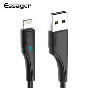   Essager Rousseau Fact charge USB - Lightning 3 A 1   (E1231)