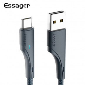   Essager Rousseau Fact charge USB - USB Type-C 3 A 1   (E1232)