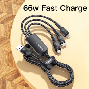   Essager 3  1 Swift micro USB - Type-C - Lightning 66 W 1.2   (E1234) 4