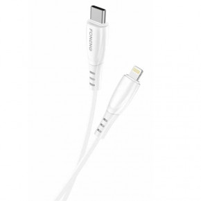  Foneng X75 USB-C - Lightning 1 White (X75-CA-TCIP)