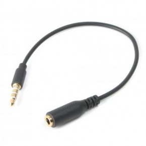  Audio 3.5-3.5 Gembird   GND  MIC Black (CCA-419)