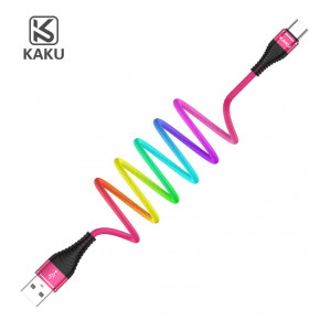 USB  Kaku KSC-109 Type-C 3.2A / 1.2m - Rainbow 4