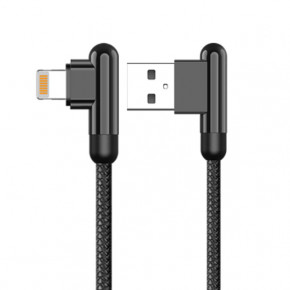   Kaku KSC-125 USB Lightning 1.2m - Black 3