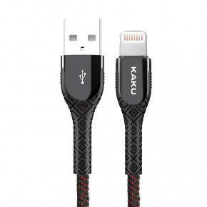 USB    Kaku KSC-166 USB - Lightning 1.2m - Black&;Red