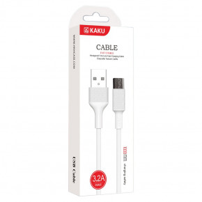 USB  Kaku KSC-113 USB - Micro USB 1m - White 4