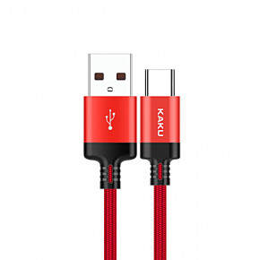 USB  Kaku KSC-283 USB - Type-C 1m - Red 4