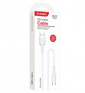 USB  Kaku KSC-111 USB - Type-C 1m - White 4