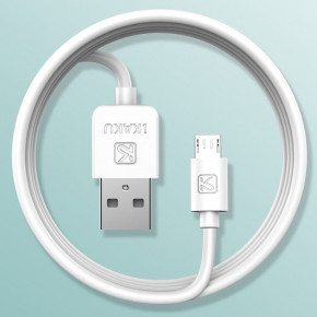 USB  Kaku KSC-285 USB - Micro USB 1m - White