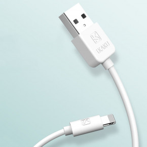 USB  Kaku KSC-285 USB - Lightning 1m - White 4