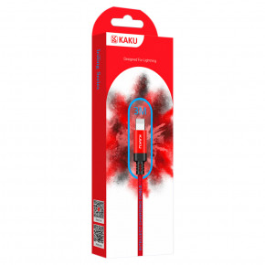 USB  Kaku KSC-331 USB - Lightning 3m - Red 4