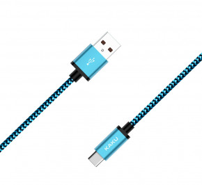 USB  Kaku KSC-107 USB - Type-C 1m - Blue