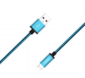 USB  Kaku KSC-107 USB - Micro USB 1m - Blue