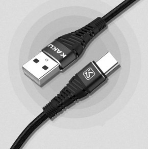 USB  Kaku KSC-298 USB - Type-C 1m - Black 3