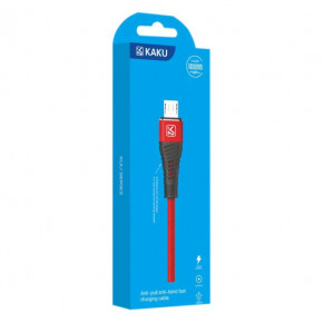 USB  Kaku KSC-298 USB - Micro USB 1m - Red 5