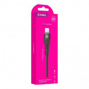 USB  Kaku KSC-298 USB - Lightning 1m - Black 5