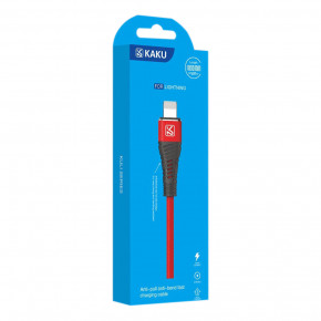 USB  Kaku KSC-298 USB - Lightning 1m - Red 5