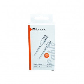  Mibrand MI-98 USB Type-C 120W 1m White (MIDC/98TW)