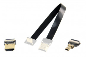  20 HDMI - Micro HDMI (HOQO-FFC-A1-D1-20)