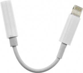  TOTO Lightning to 3.5mm Headphone Jack Adapter White #I/S 3