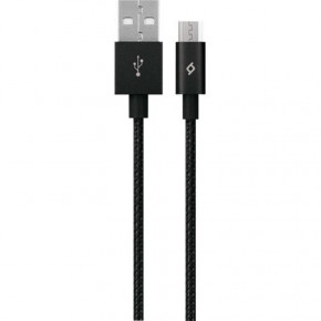 ������ Ttec USB - microUSB AlumiCable 1.2 � Black (2DK11S) 