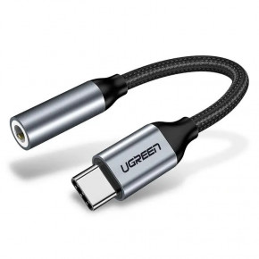  UGREEN AV142 USB Type-C AUX 3,5 mm female 0,1m Gray (UGR-30632)