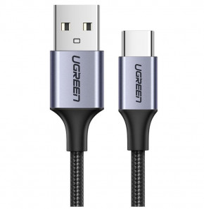  UGREEN US288 USB Type A Type-C 3 A 18W 1.5m Black (UGR-60127)