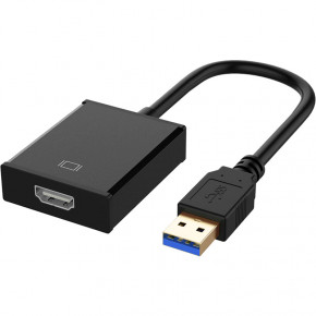 - U&P USB 3.0 - HDMI 0.25  Black (CA-U3TH-BK)