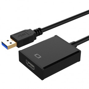 - U&P USB 3.0 - HDMI 0.25  Black (CA-U3TH-BK) 3