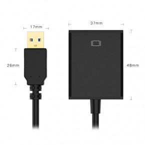 - U&P USB 3.0 - HDMI 0.25  Black (CA-U3TH-BK) 7