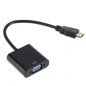  U&P HDMI - VGA / Audio 0.2  Black (CC-HTVA-BK) 3