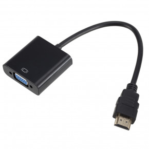  U&P HDMI - VGA / Audio 0.2  Black (CC-HTVA-BK) 4