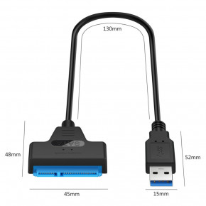  U&P USB 3.0 - SATA 22pin 0.23  Black (CC-U3TS3-BK) 6