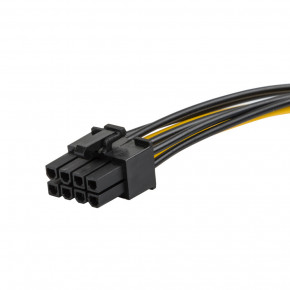     U&P ATX 8 pin - 2  Molex 0.2  Black/Yellow (WAZ-8-2M-BY) 3