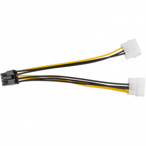     U&P ATX 8 pin - 2  Molex 0.2  Black/Yellow (WAZ-8-2M-BY) 5