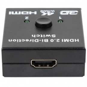  HDMI  U&P Switcher 2 to 1 Black (WAZ-HS21-BK) 5